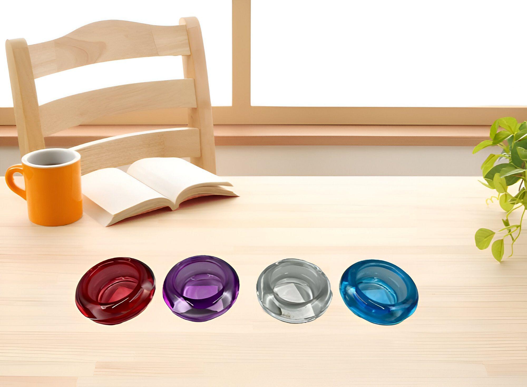 Set 7 Portavela Color Decorativo Elegante Duradero Hogar Lau-4