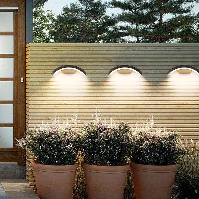 Aplique Luz Pared Impermeable LED Exteror Jardin Lau-6