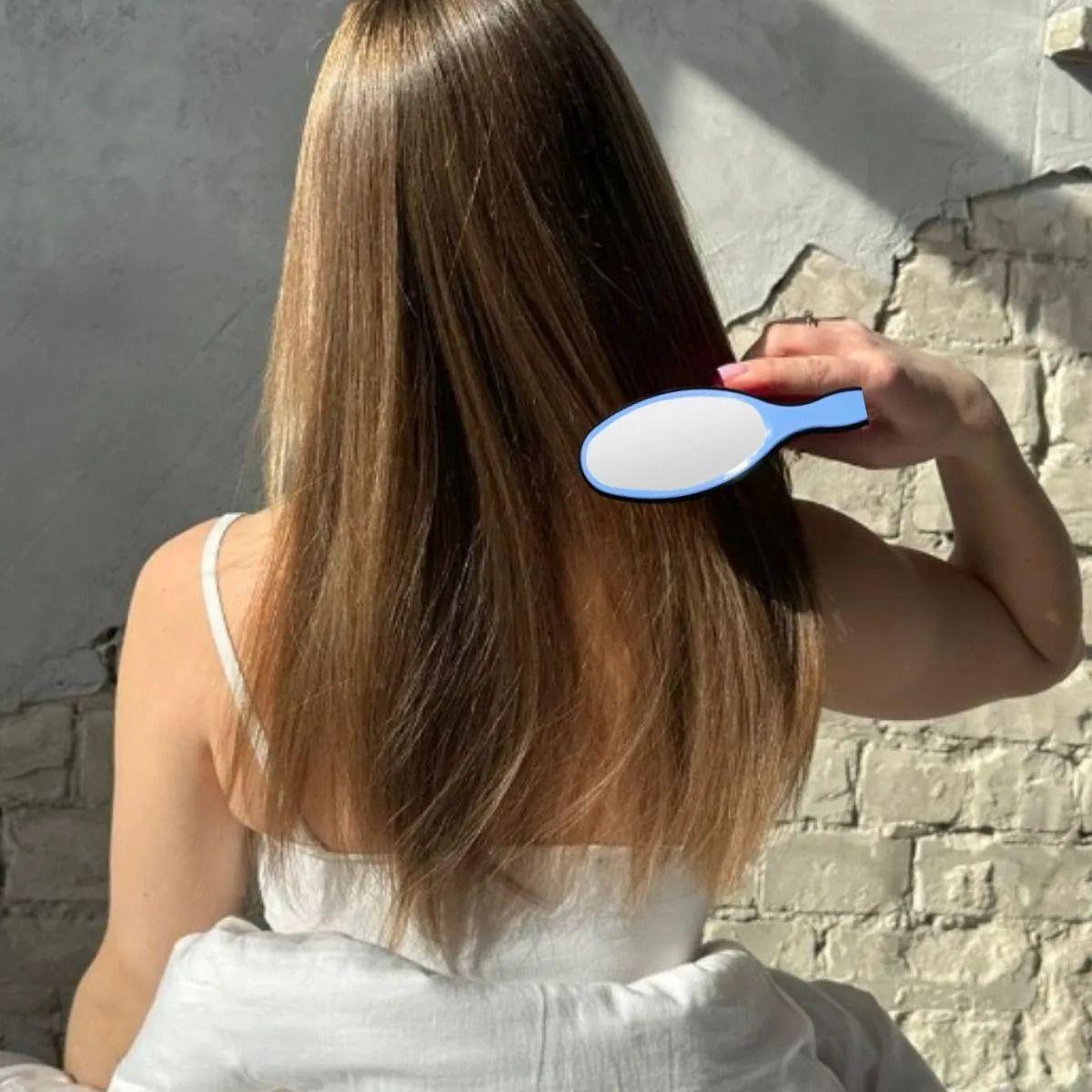 PAQ 12 CEPILLOS CON ESPEJO CERDAS SUAVE FLEXIBLE LAU-9