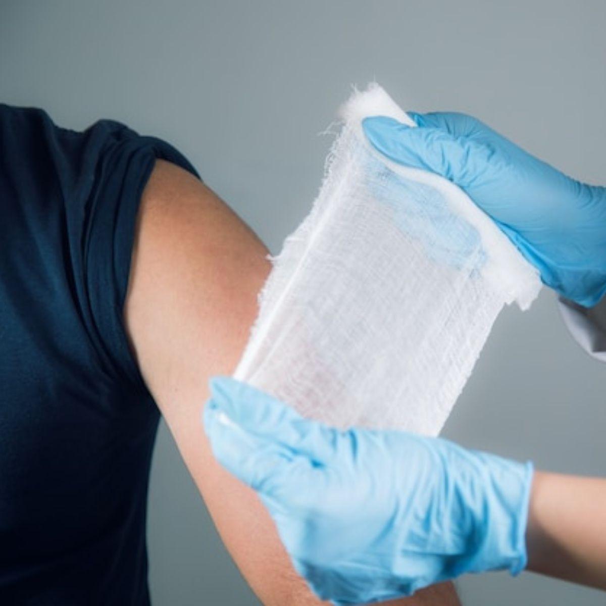 PACK 6 GASAS ESTERIL 90CMX90CM INSUMO MEDICO HERIDA LAU-4