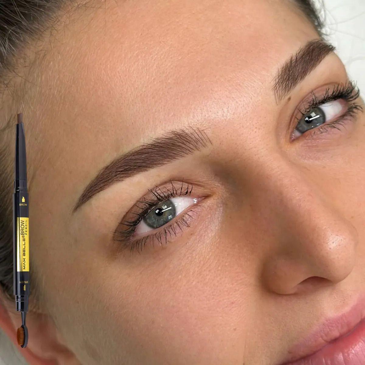 Set 3 Lápices Cejas Cepillo Definición Natural Duradero ALJ-8