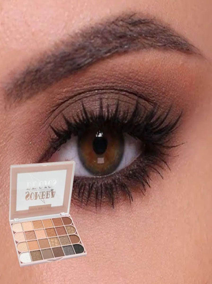 Sombra de Ojos Mate Satinado Brillante Maquillaje Lau-3