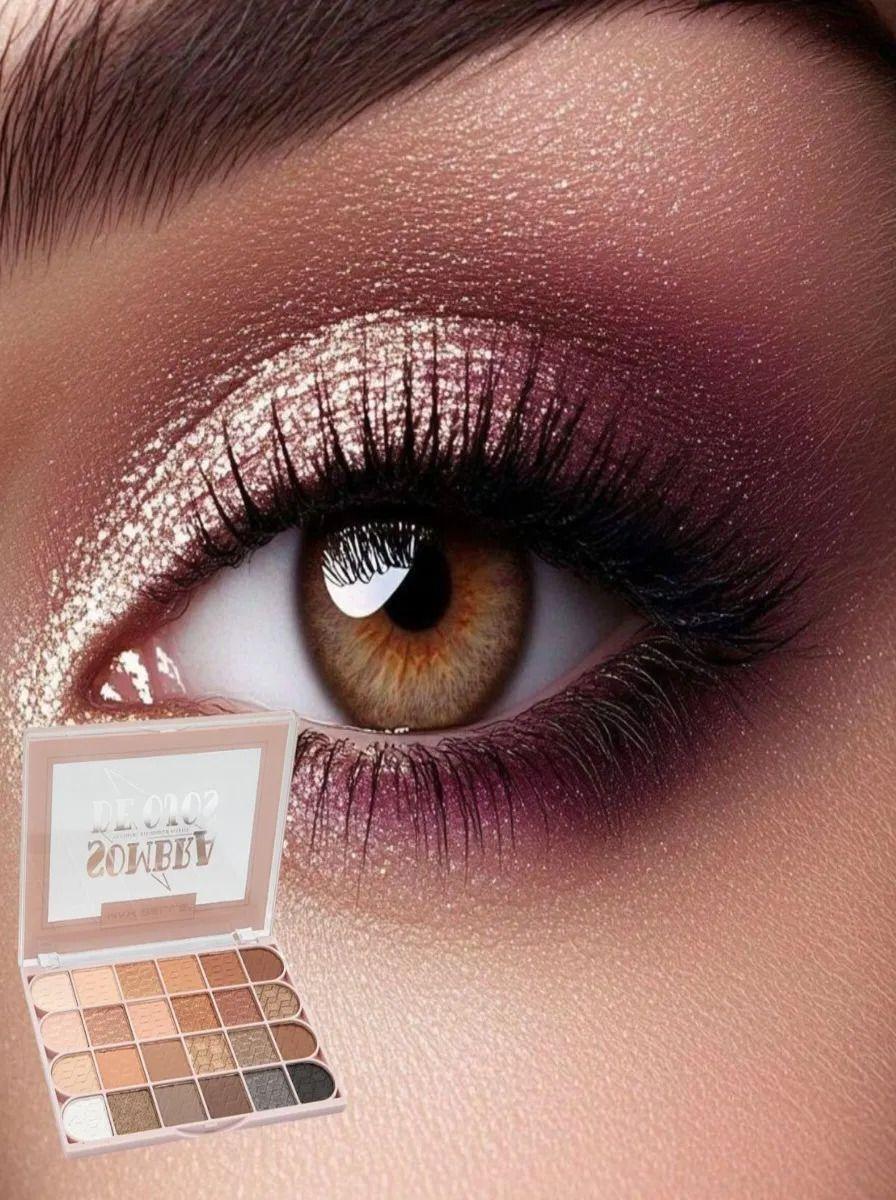 Sombra de Ojos Mate Satinado Brillante Maquillaje Lau-8