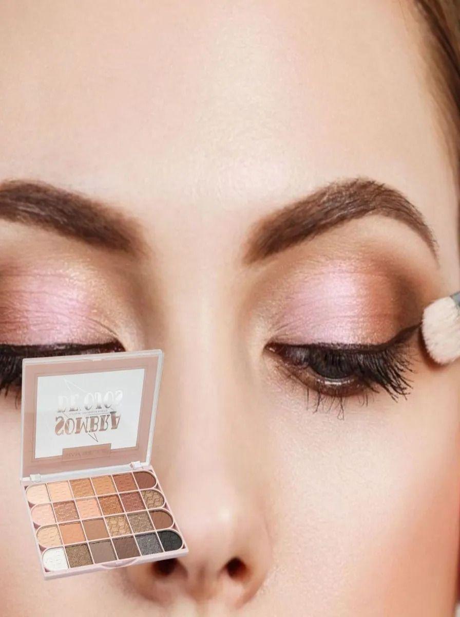Sombra de Ojos Mate Satinado Brillante Maquillaje Lau-9