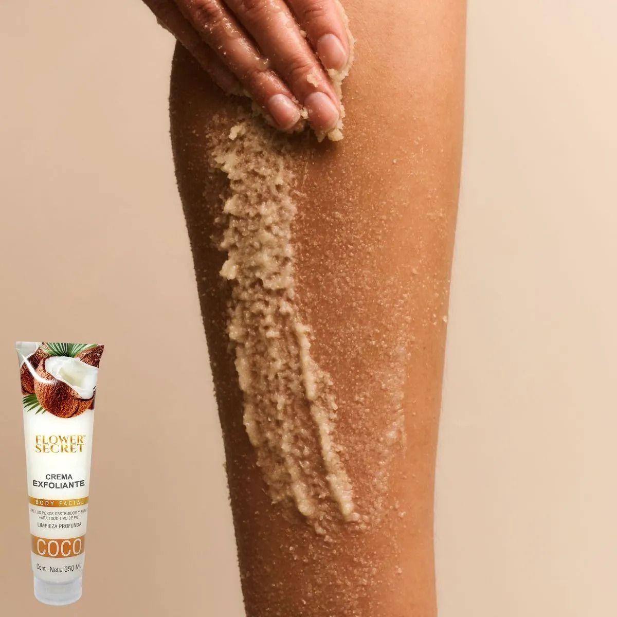 Set 2 Cremas Exfoliantes Corporal Coco Limpieza Profunda Lau-8