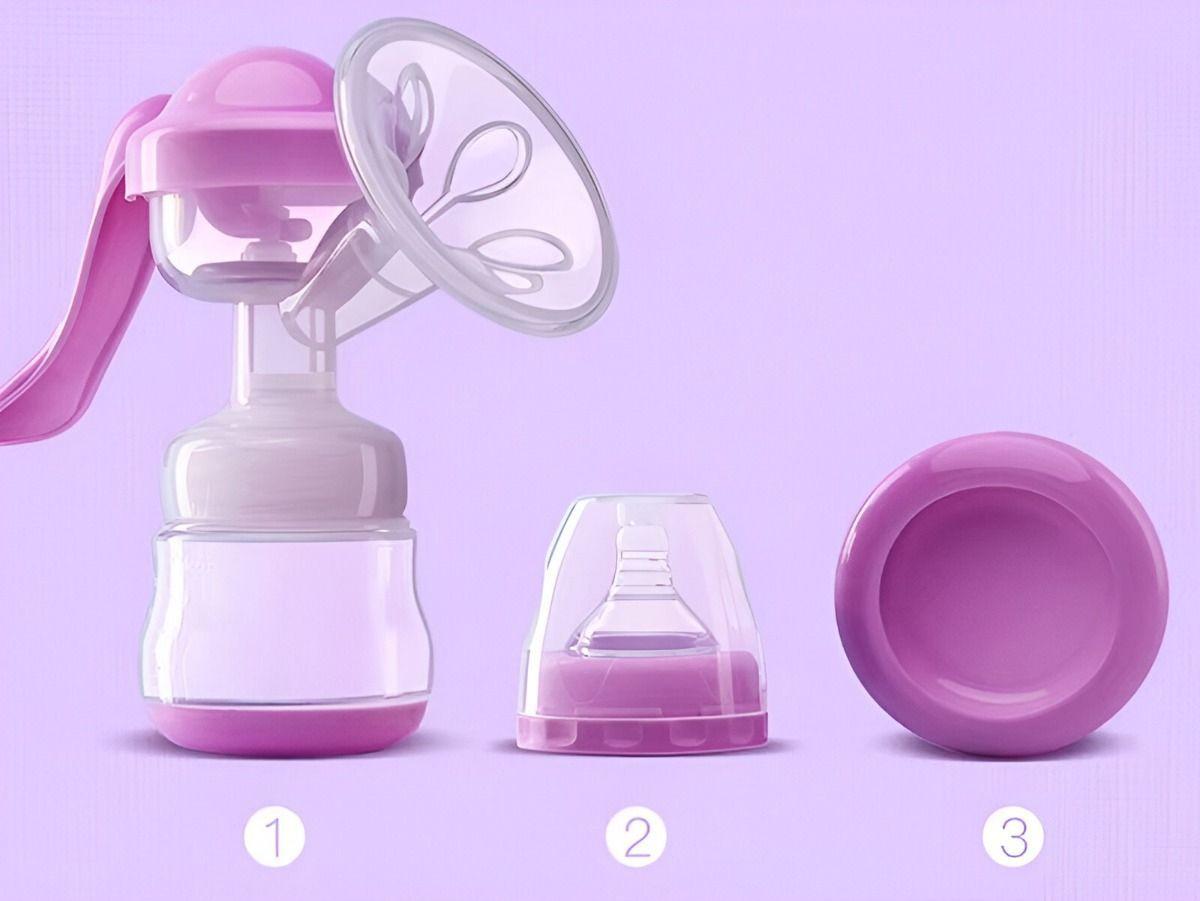 Sacaleche Extractor Leche Materna Manual Portátil Bebés Jhn-7