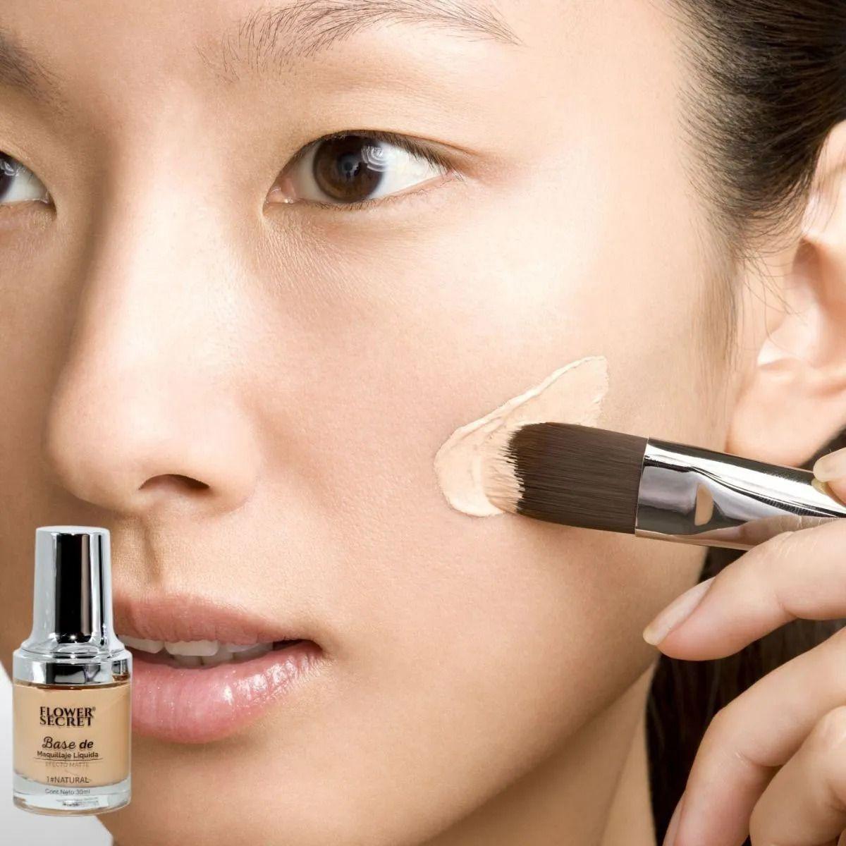 PAQ. 12 BASES DE MAQUILLAJE LIQUIDA MATTE BELLEZA LAU-4