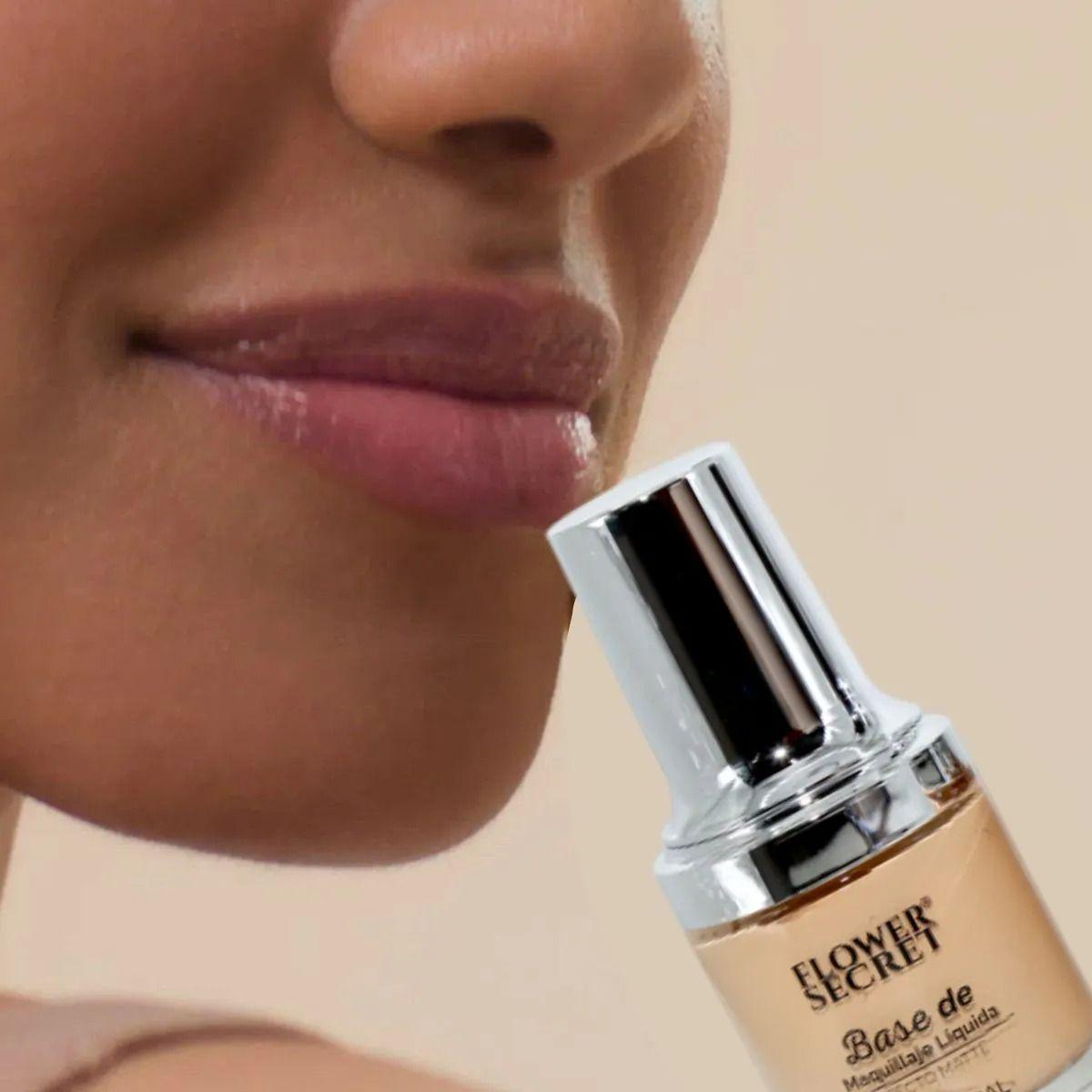PAQ. 12 BASES DE MAQUILLAJE LIQUIDA MATTE BELLEZA LAU-5