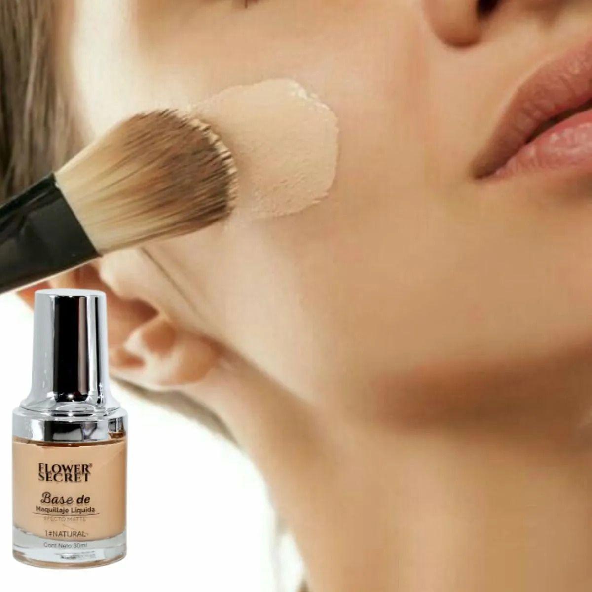 PAQ. 12 BASES DE MAQUILLAJE LIQUIDA MATTE BELLEZA LAU-9