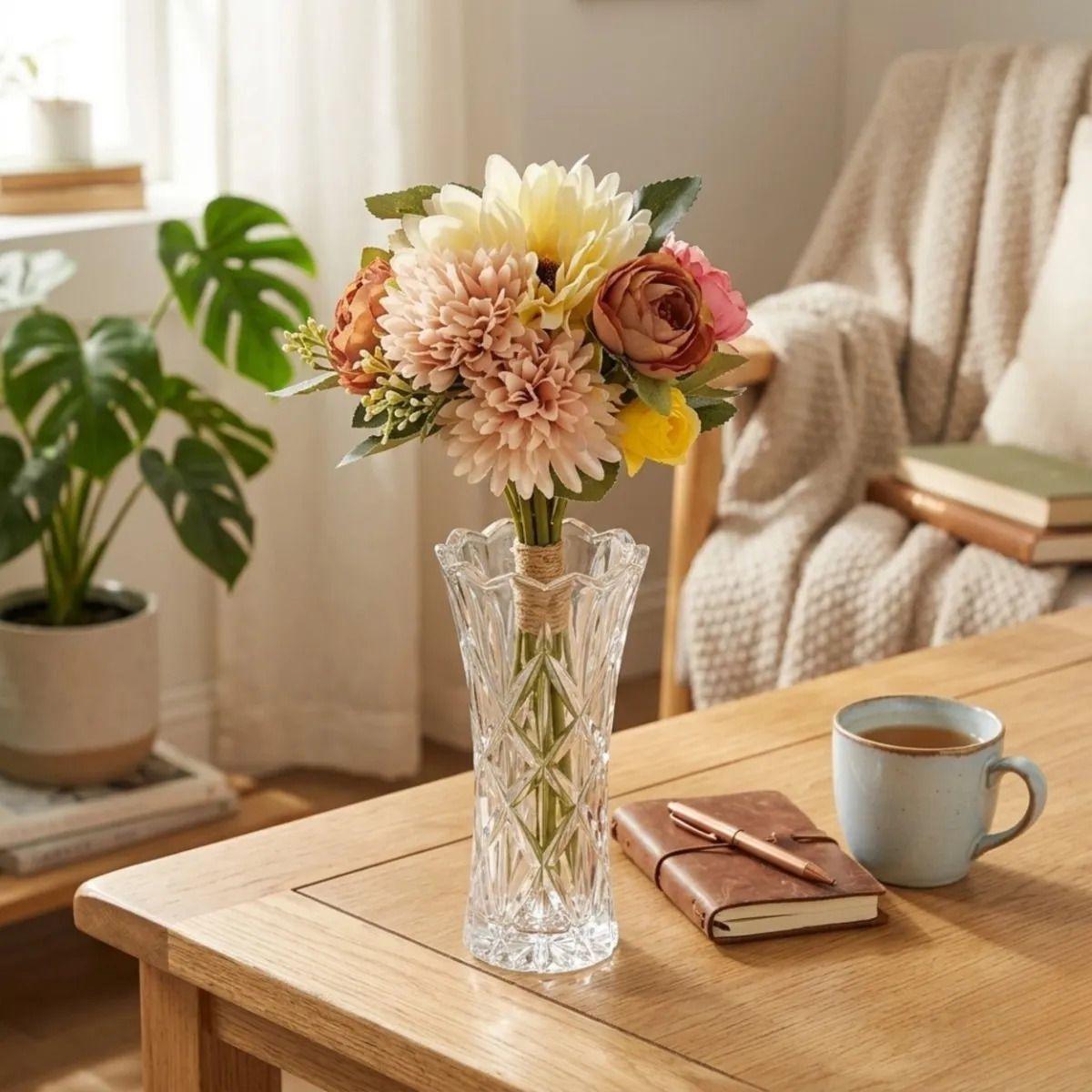 Set 3 Ramos Flores Artificiales Centro Mesa Decorativo ALJ-2