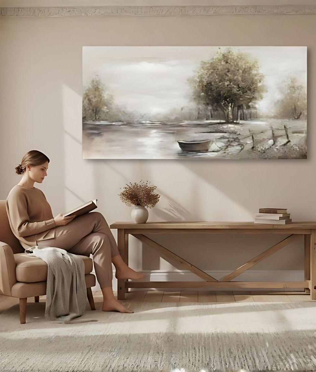 Cuadro Decorativo Paisaje Rural Adorno Pared Arte Hogar Jhn-3