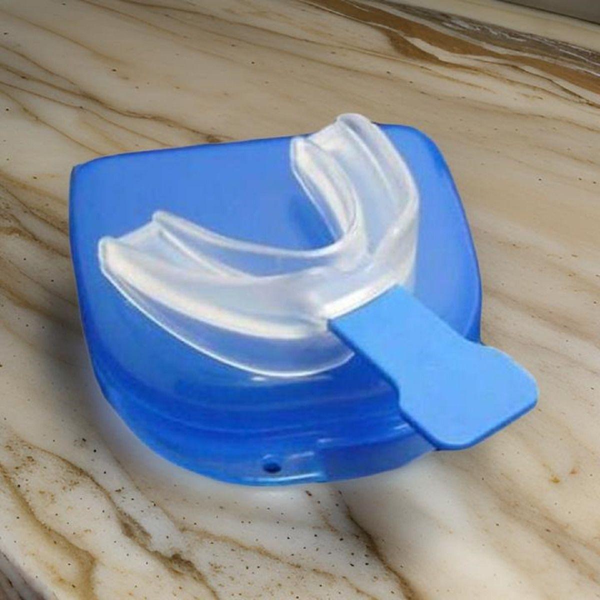 Set 5 Placa Anti-Bruxismo Dispositivo Silicona Adaptable Lau-2