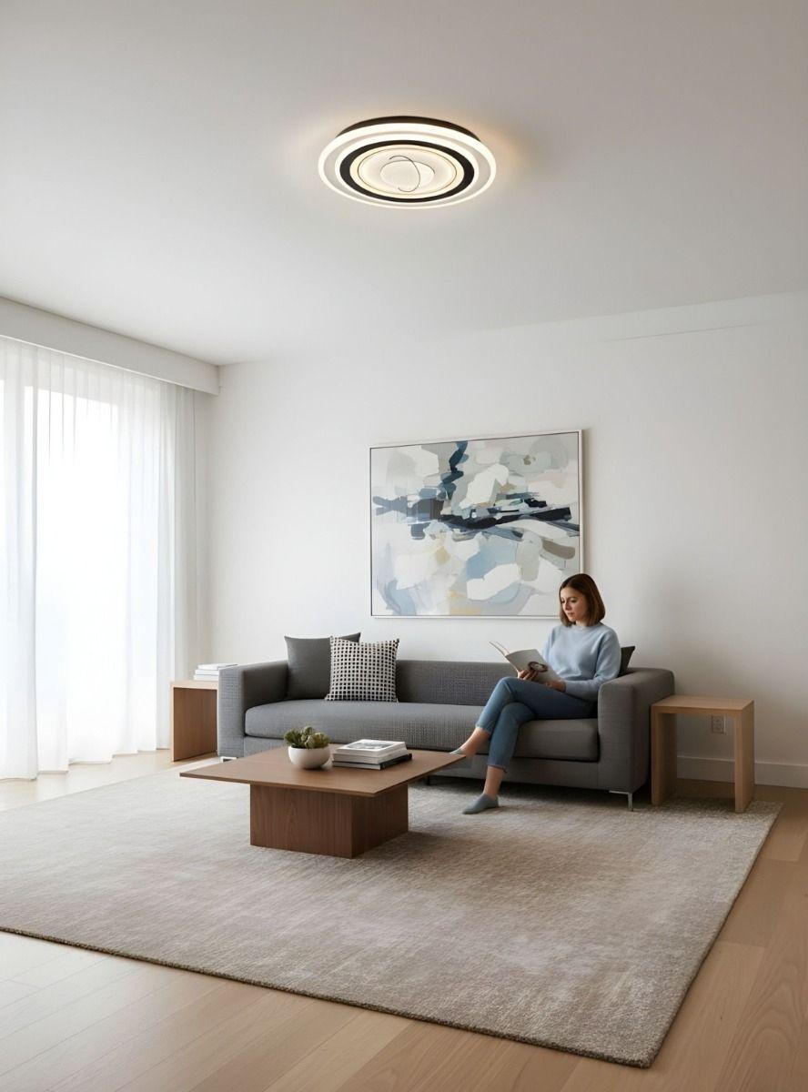 Lámpara LED Techo Diseño Minimalista Plafón Elegante Jhn-2