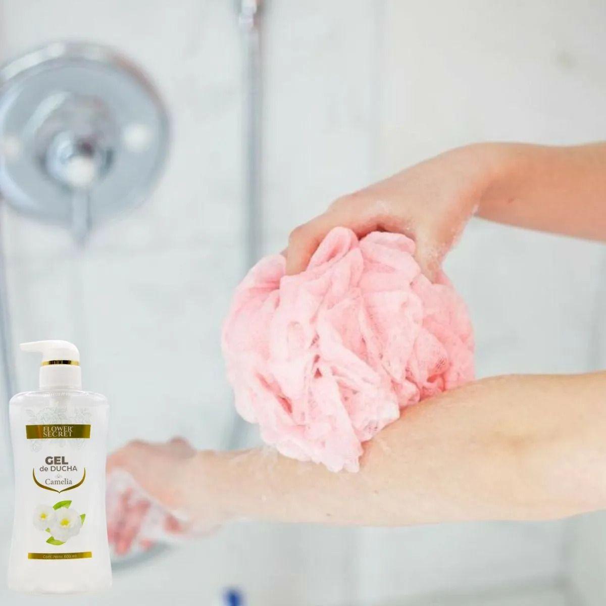 Set 2 Gel de Ducha Aroma Camelia Hidrata Nutre Baño Spa Lau-2