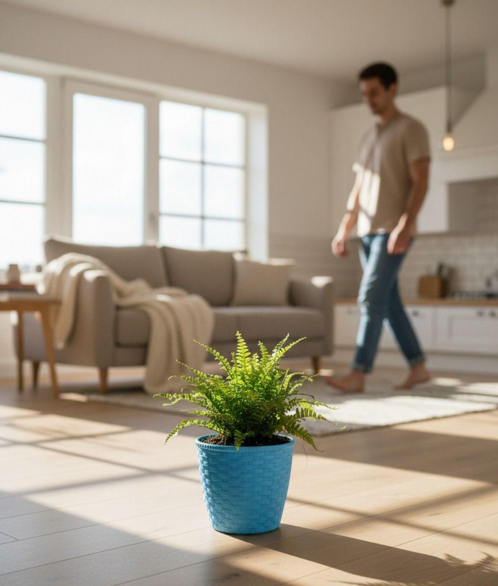 Set 2 Macetero Decorativo Diseño Trenzado Contenedor Jhn-8