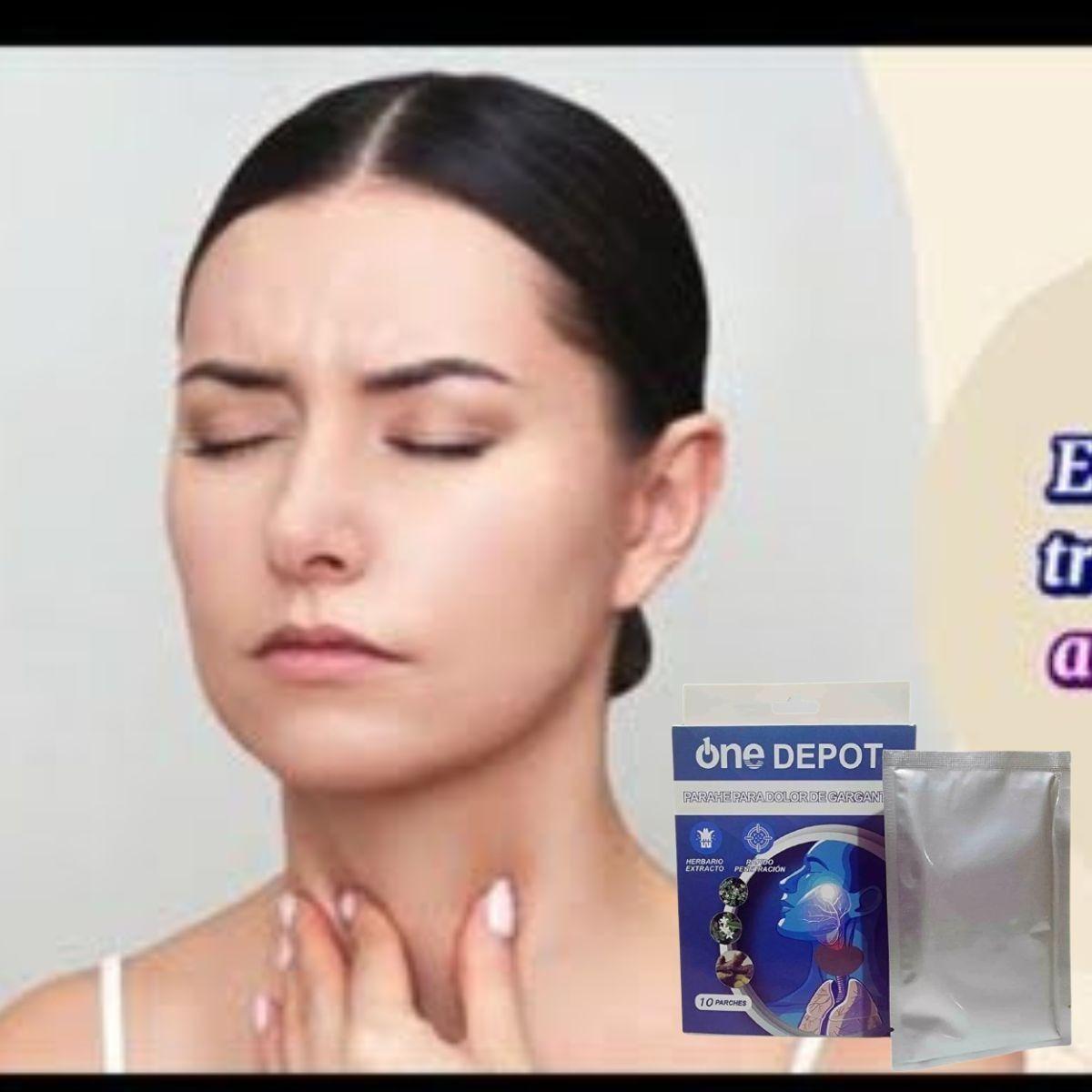 Parche Herbal Tos Dolor Garganta Alivio Duradero 6 Pack Jhn-5