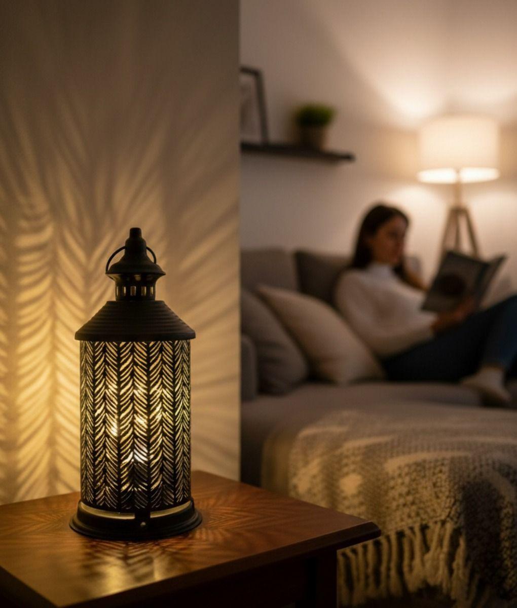 Portavelas Decorativo Ambiente Acogedor Hogar Moderno Jhn-3