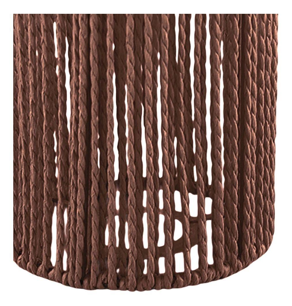 Lámpara Colgante Natural Bohemia Tejida Decorativa Jhn-2