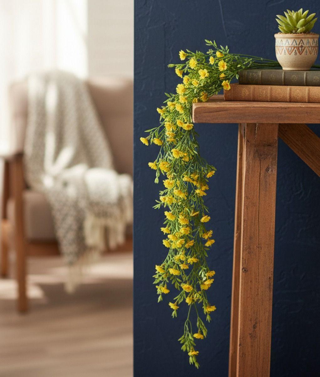 Set 2 Flores Artificiales Enredadera Colgante Adorno Jhn-7