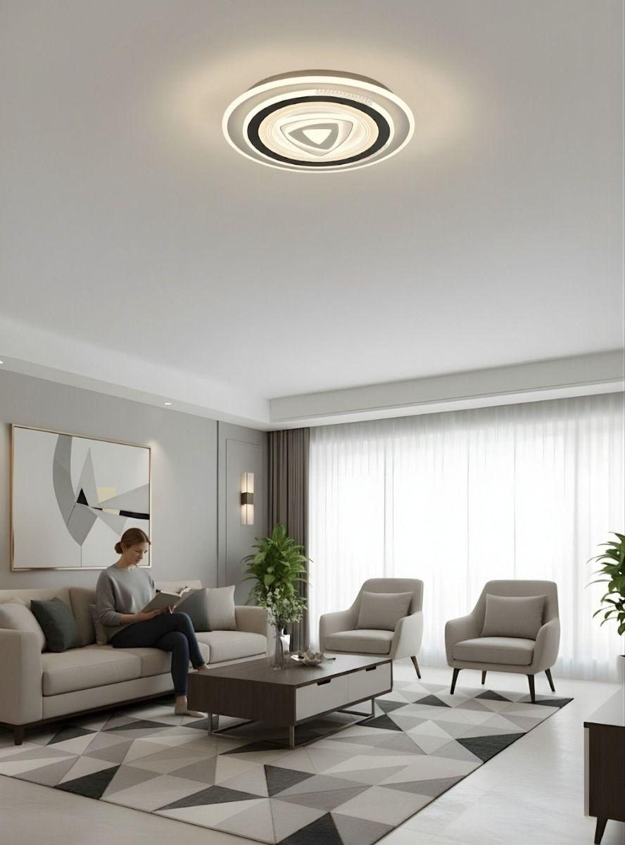 Lámpara Techo Plafón LED Diseño Geometría Vanguardista Jhn-2