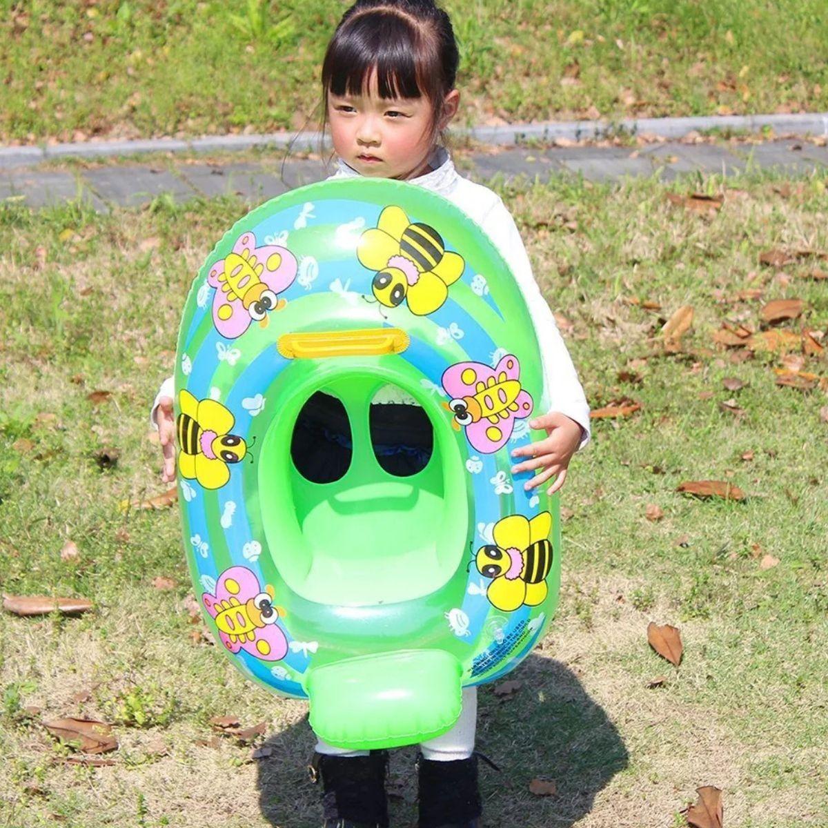 SET 3 FLOTADOR INFLABLE DE PISCINA PLEGABLE NIÑOS VERANO LAU-3