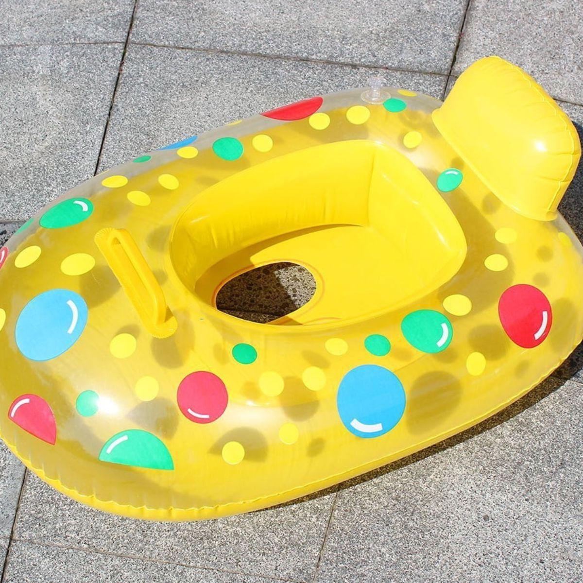 SET 3 FLOTADOR INFLABLE DE PISCINA PLEGABLE NIÑOS VERANO LAU-6