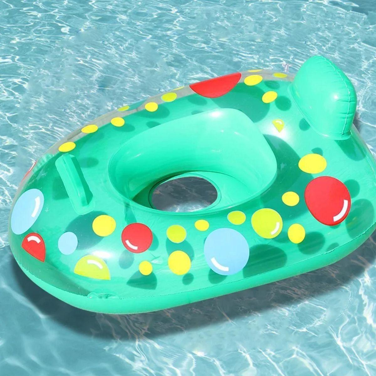 SET 3 FLOTADOR INFLABLE DE PISCINA PLEGABLE NIÑOS VERANO LAU-9