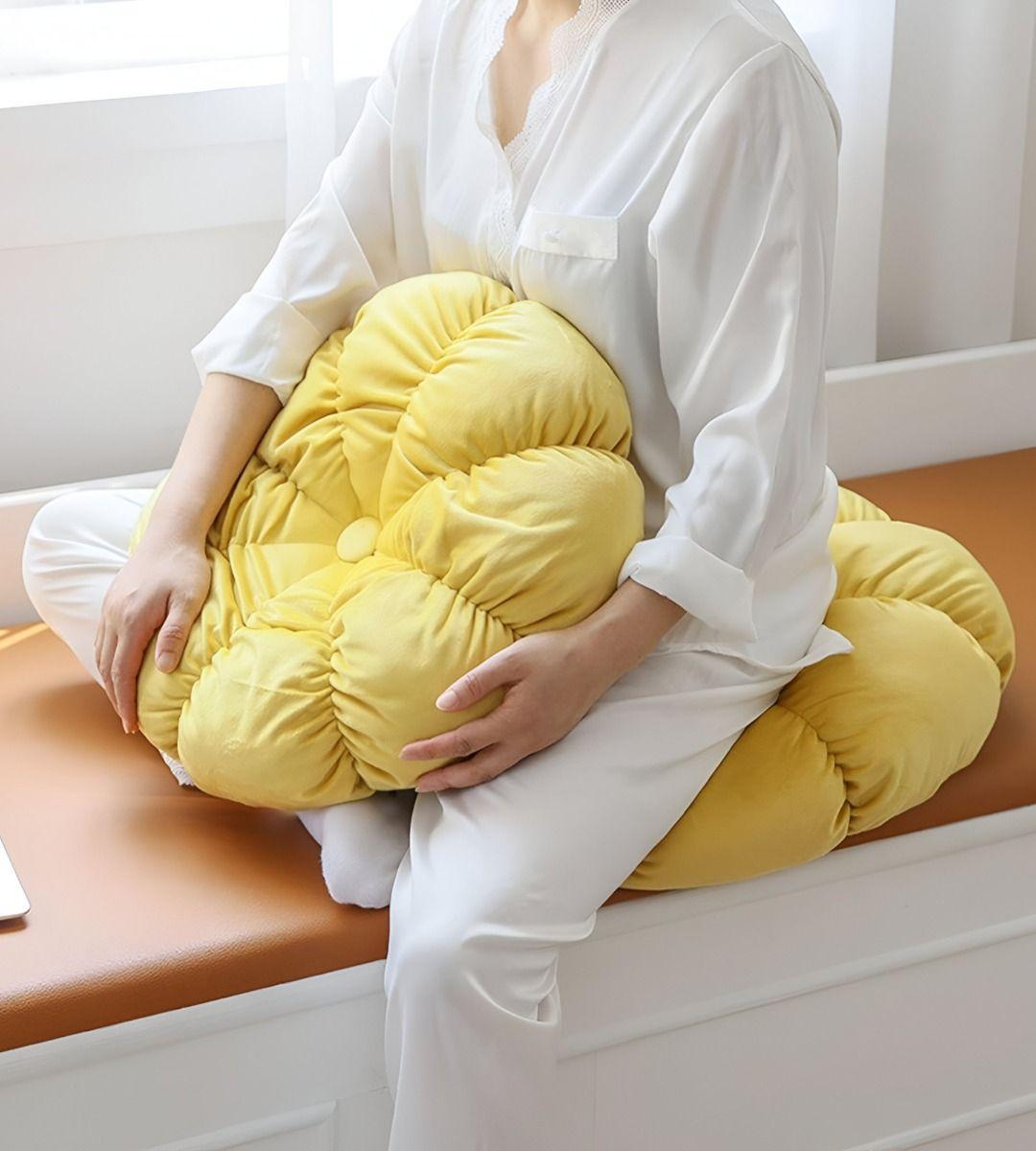 Cojín Redondo Almohada Calabaza Decoración Hogar Jhn-2