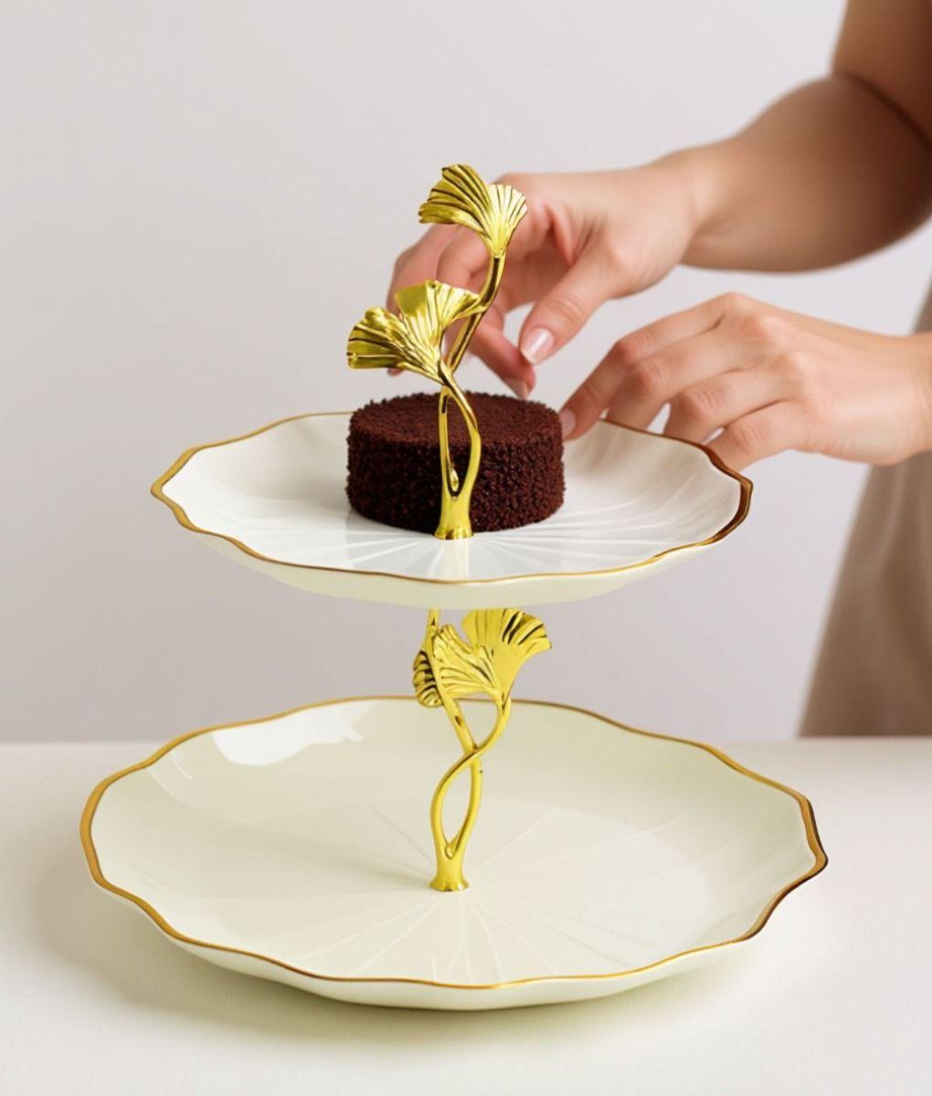 Frutero Decorativo Soporte Multifuncional Mesa Adorno Jhn-2