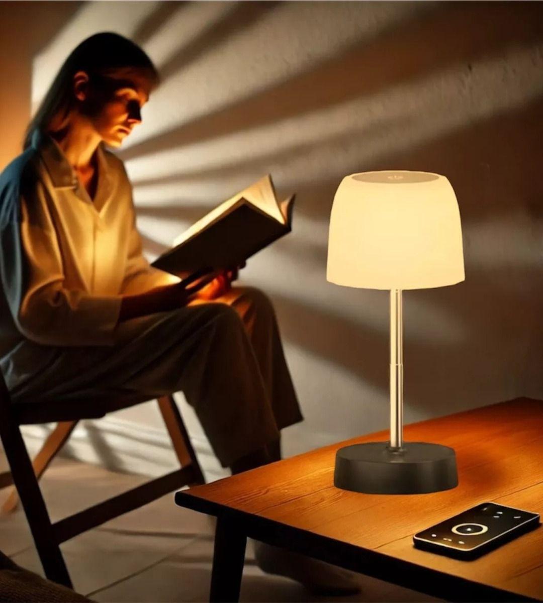 Lámpara Portátil Veladora Mesa Extensible Recargable Jhn-4