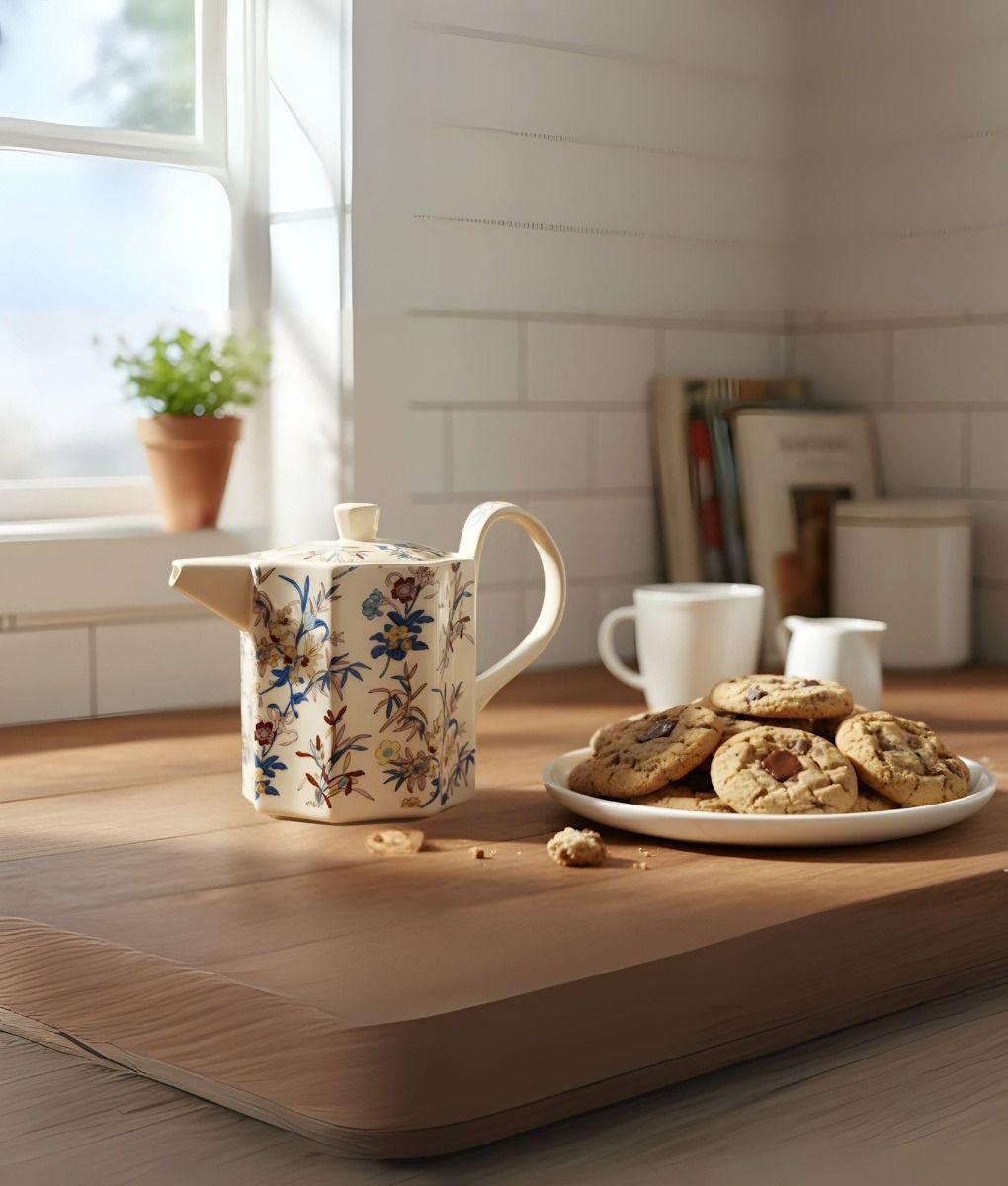 Tetera Elegante Diseño Geométrico Decoración Hogar Jhn-8