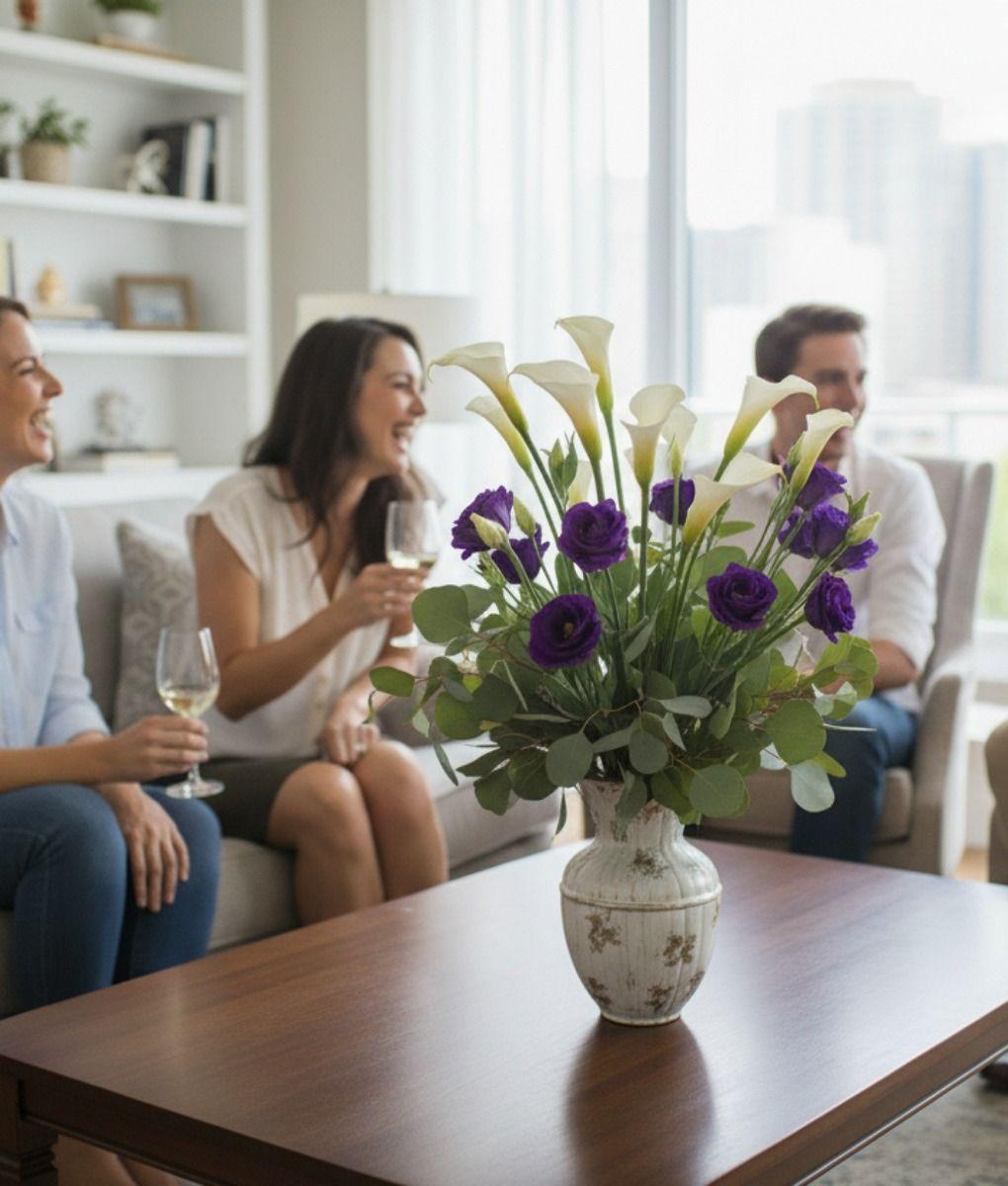 Florero Decorativo Moderno Jarrón Estilo Envejecido Jhn-3