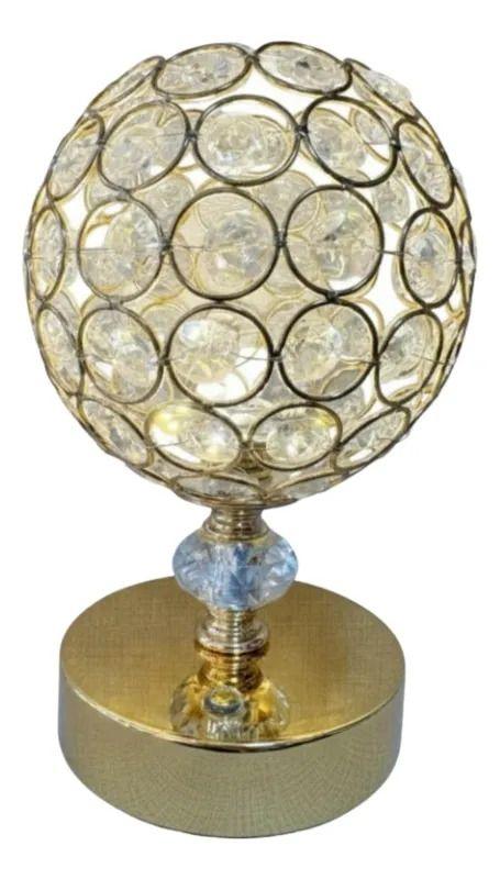 Lámpara Mesa Esfera Destellos Elegancia Modernidad AJ-0
