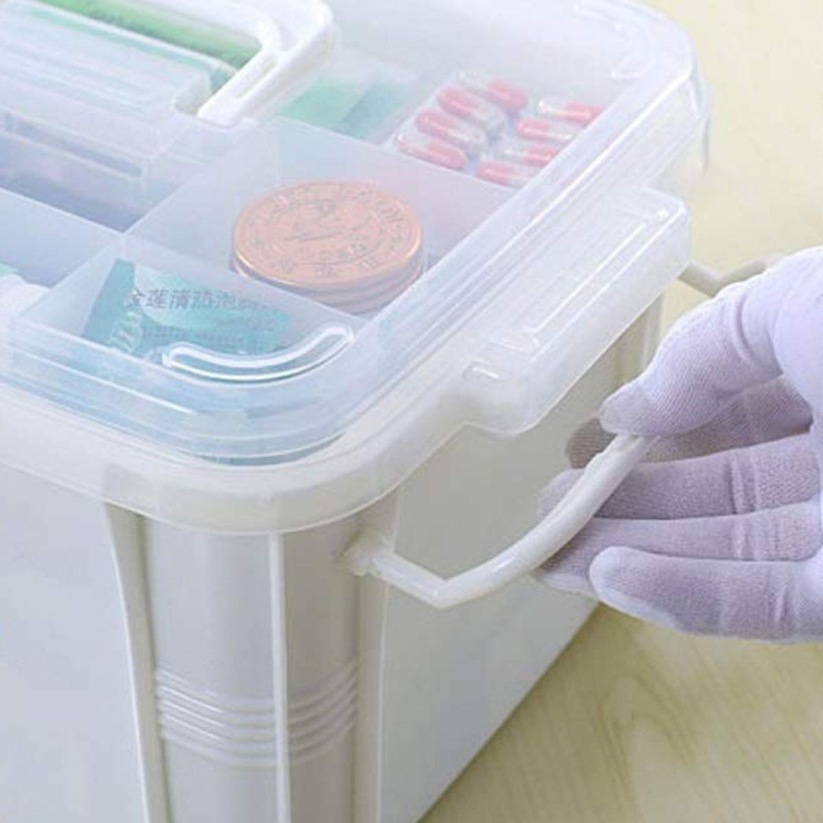 COFRE DE BOTIQUIN PRIMEROS AUXILIOS MEDICINA HOGAR LAU-7