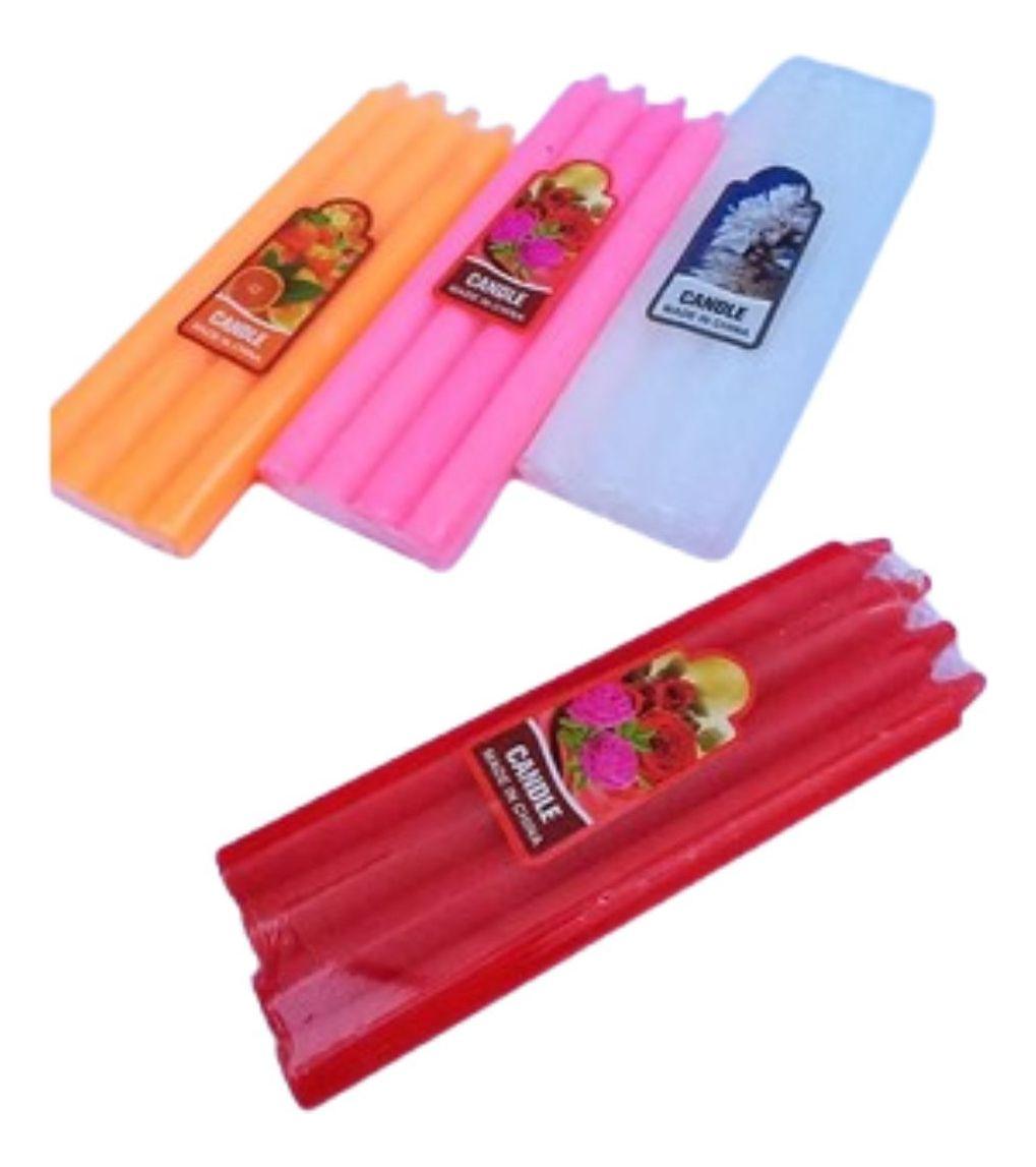 SET 8 CAJAS VELAS X4 AROMATICAS DECORATIVA HOGAR LAU-0