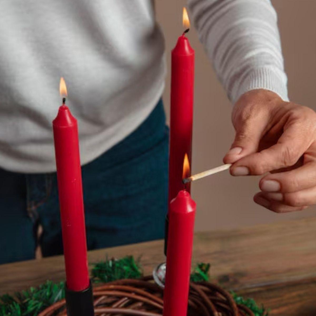 SET 8 CAJAS VELAS X4 AROMATICAS DECORATIVA HOGAR LAU-5