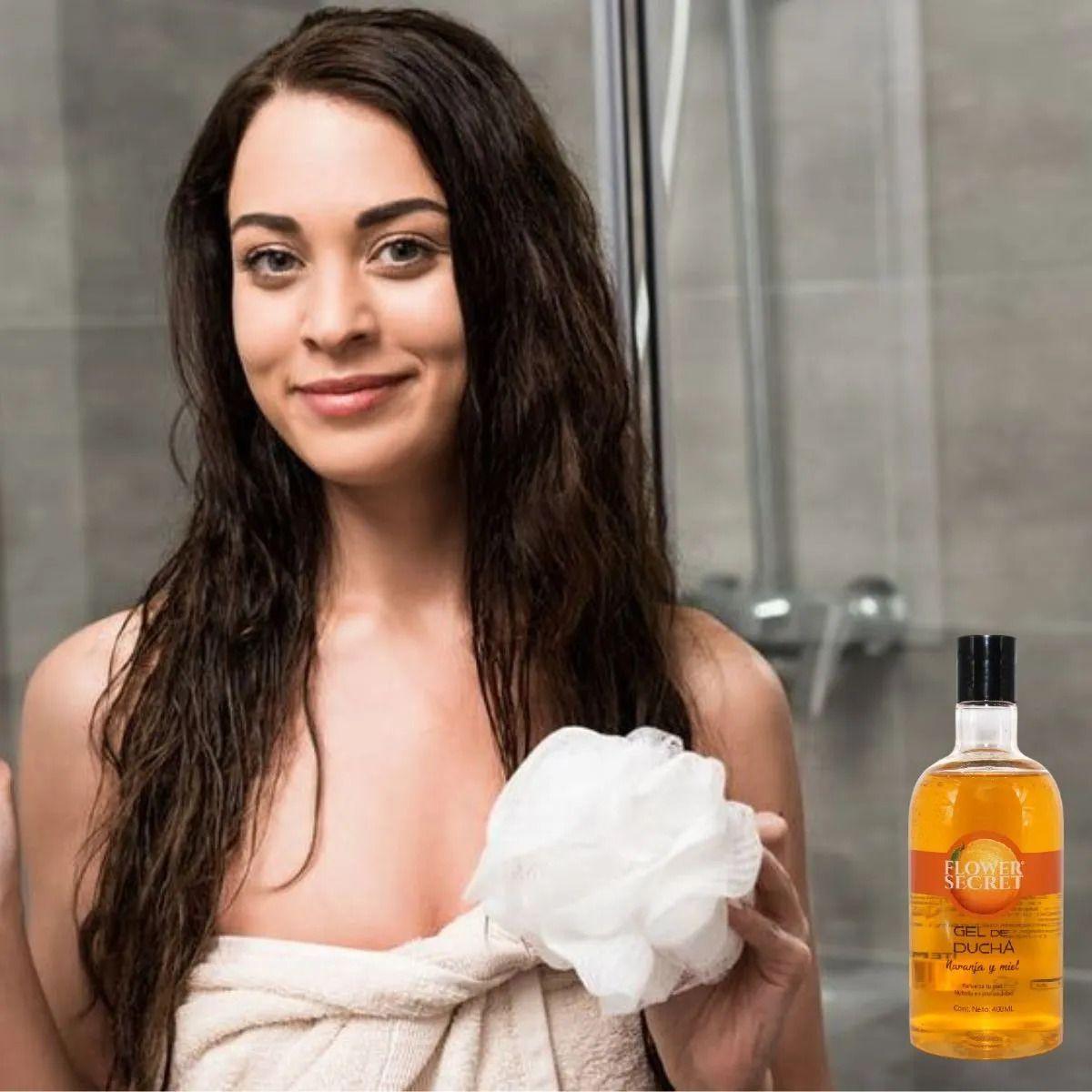 Set 3 Gel Ducha Nutritivo Fresa Centella, Naranja  Miel Lau-5