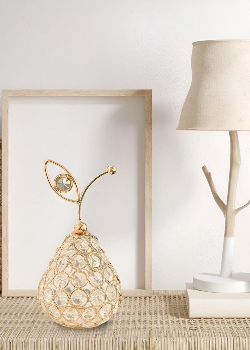 Figura Decorativa Pera Centro Mesa Adorno Elegante Jhn-7