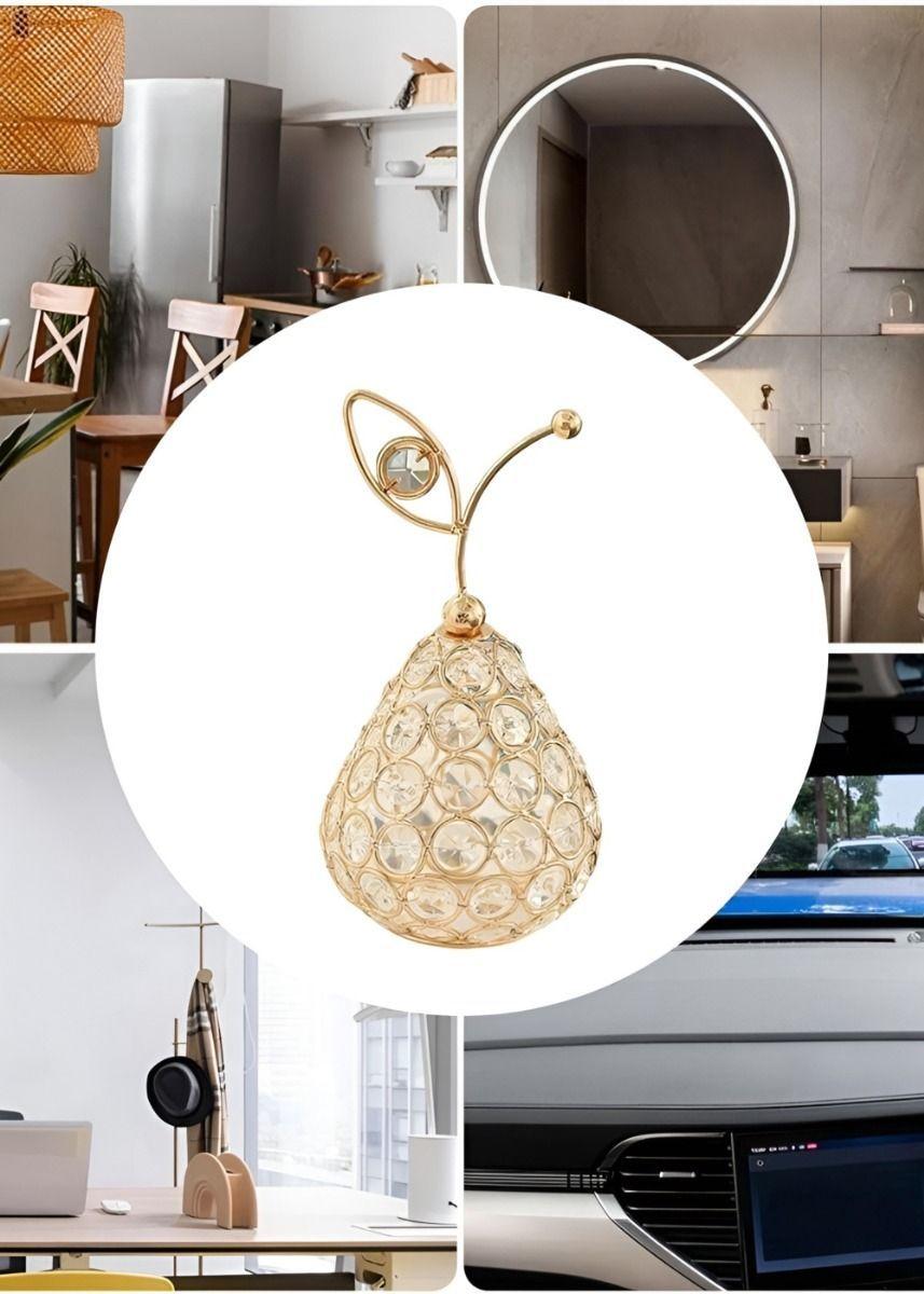 Figura Decorativa Pera Centro Mesa Adorno Elegante Jhn-9