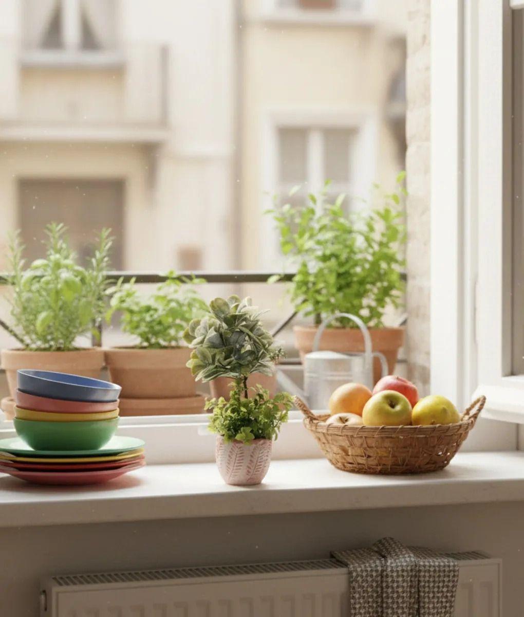 Planta Decorativa Artificial Estilo Boj Suculenta Adorno Jhn-5