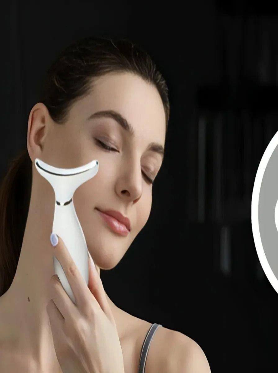 Masajeador Portatil Facial Cuello Fototerapia Belleza Lau-6