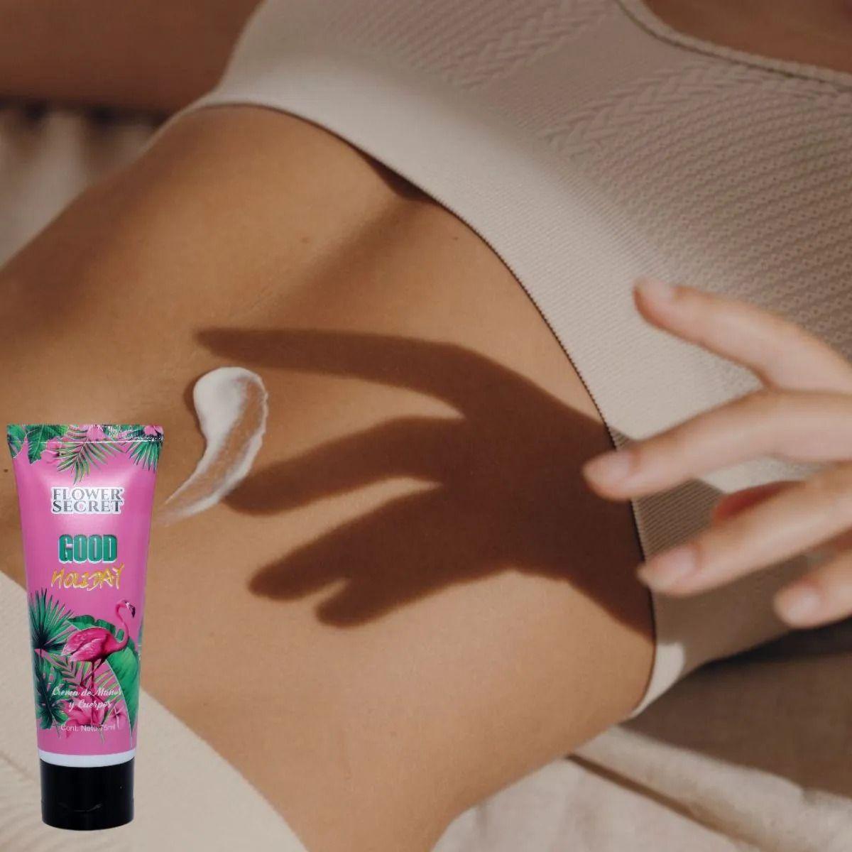 Paq 12 Cremas de Manos Cuerpo Perfumada Good Holiday Lau-3