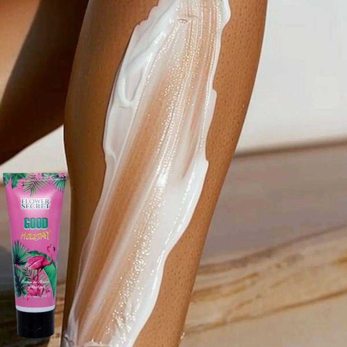 Paq 12 Cremas de Manos Cuerpo Perfumada Good Holiday Lau-5