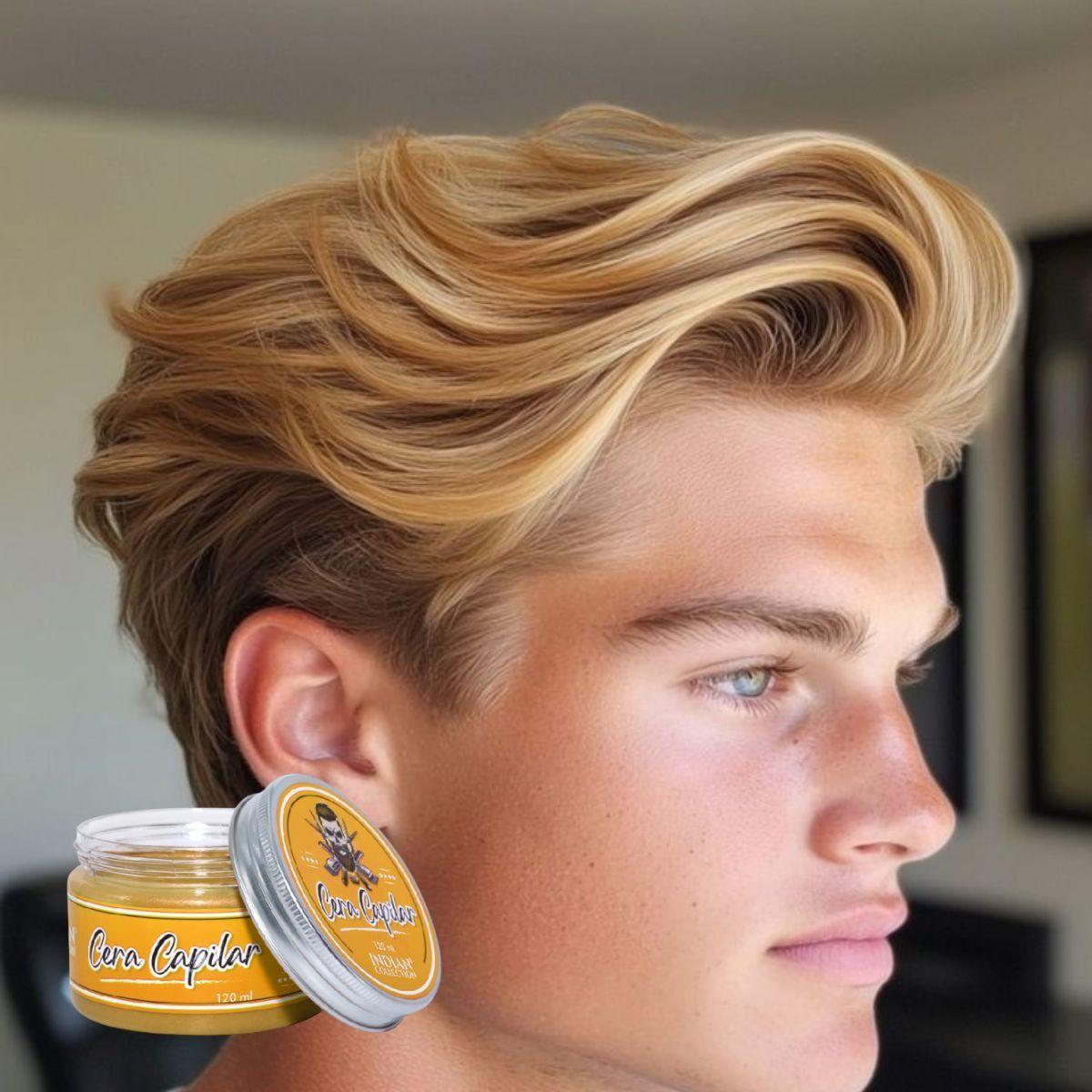 TRATAMIENTO CERA CAPILAR CON COLOR FIJACION CABELLO LAU-5