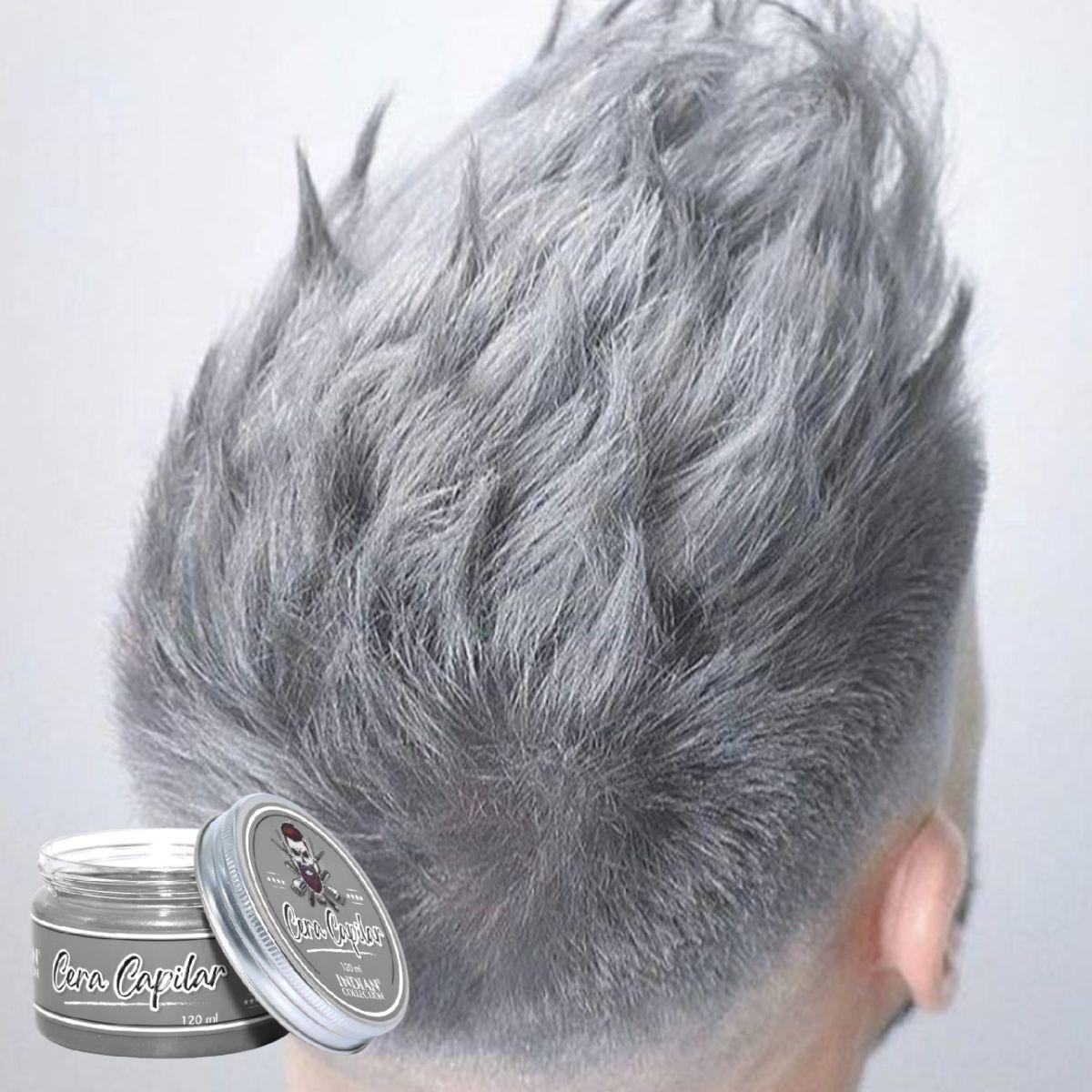 TRATAMIENTO CERA CAPILAR CON COLOR FIJACION CABELLO LAU-8