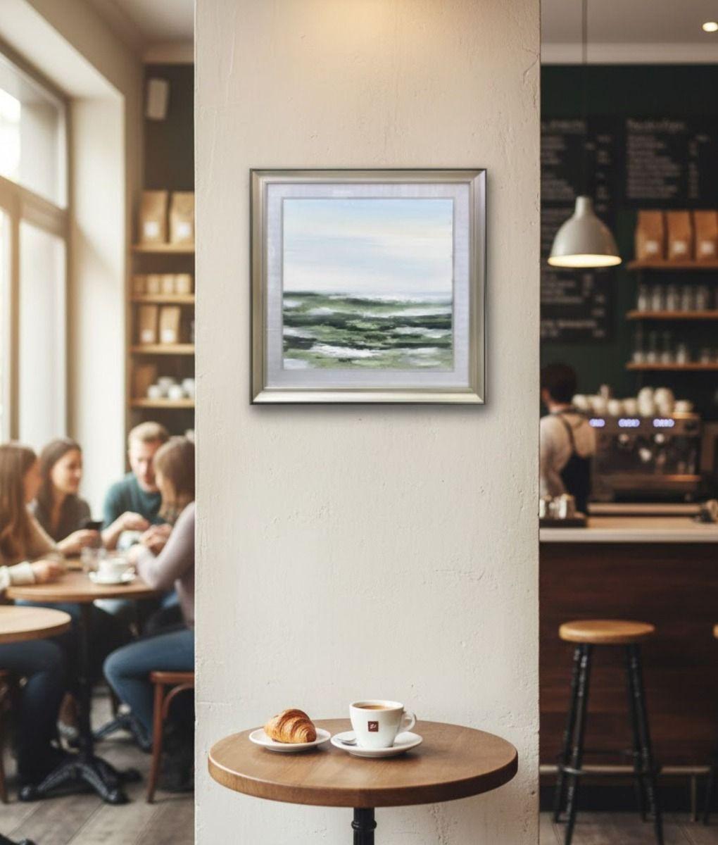 Cuadro Decorativo Abstracto Horizonte Calma Adorno Pared Jhn-4