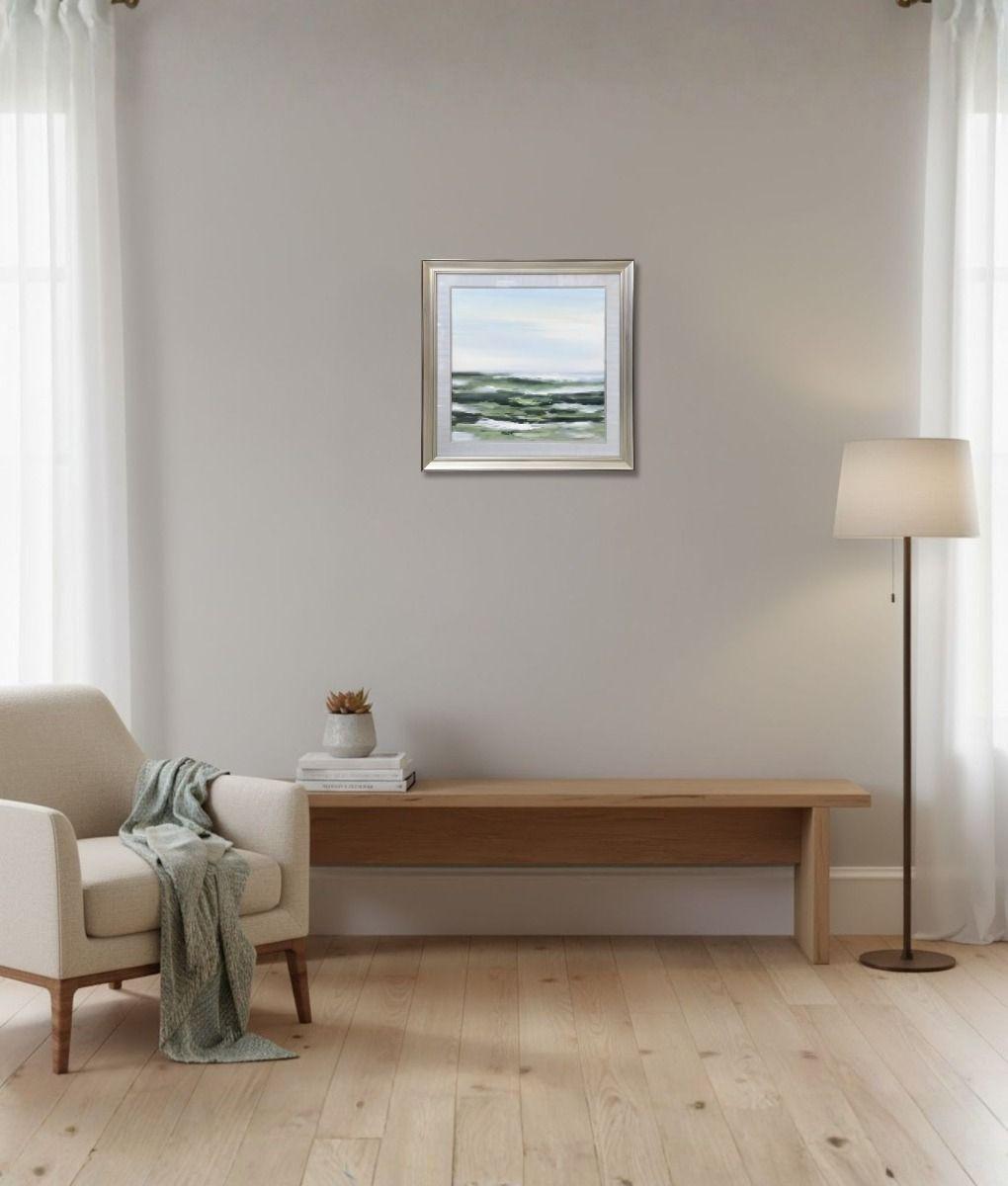 Cuadro Decorativo Abstracto Horizonte Calma Adorno Pared Jhn-8