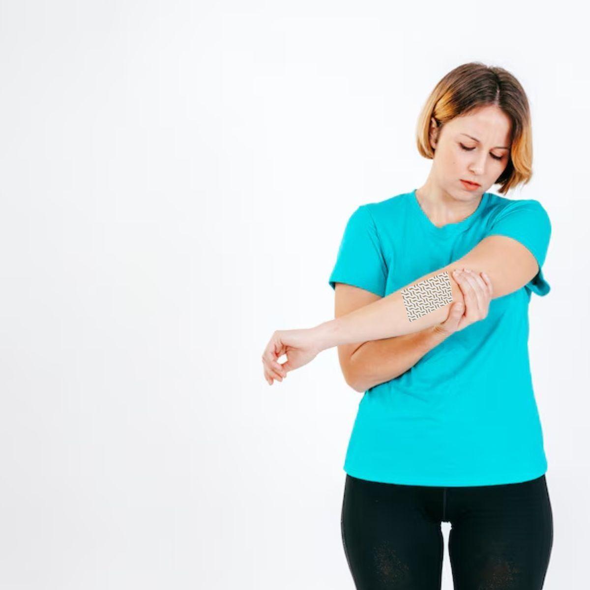 SET 8 PACK PARCHES PARA CODO DOLOR ALIVIO ARTICULAR LAU-8