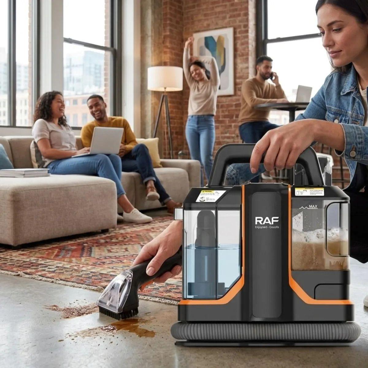 Aspiradora Limpia Tapiz Portatil Autos Muebles Multiuso ALJ-5
