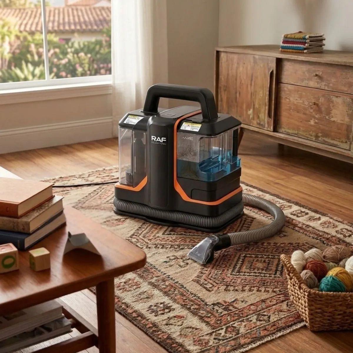 Aspiradora Limpia Tapiz Portatil Autos Muebles Multiuso ALJ-7
